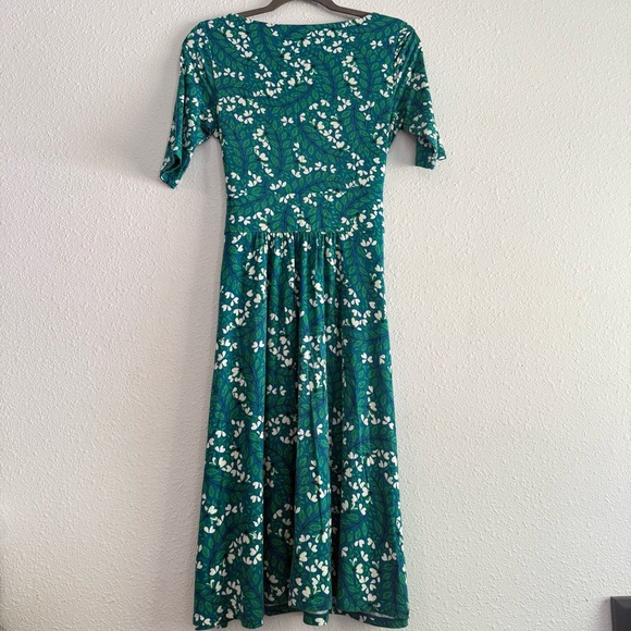 BODEN Eloise Jersey Floral Dress Size 4 With Pockets - Picture 5 of 11